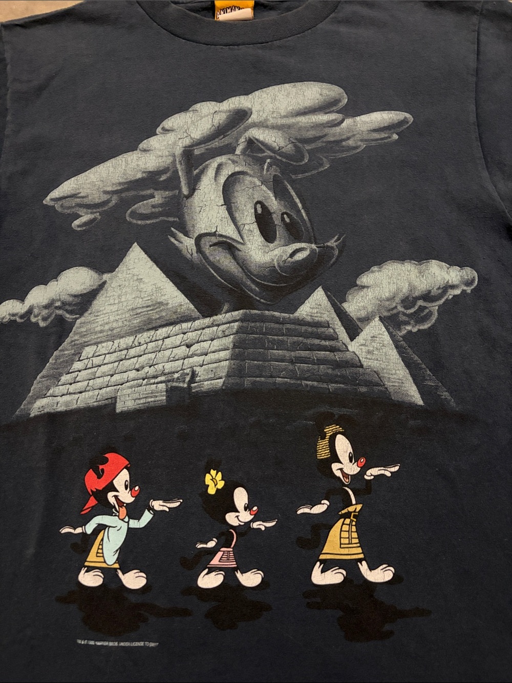 Vintage Animaniacs Cartoon Short Sleeve Shirt - Picture 2 of 4